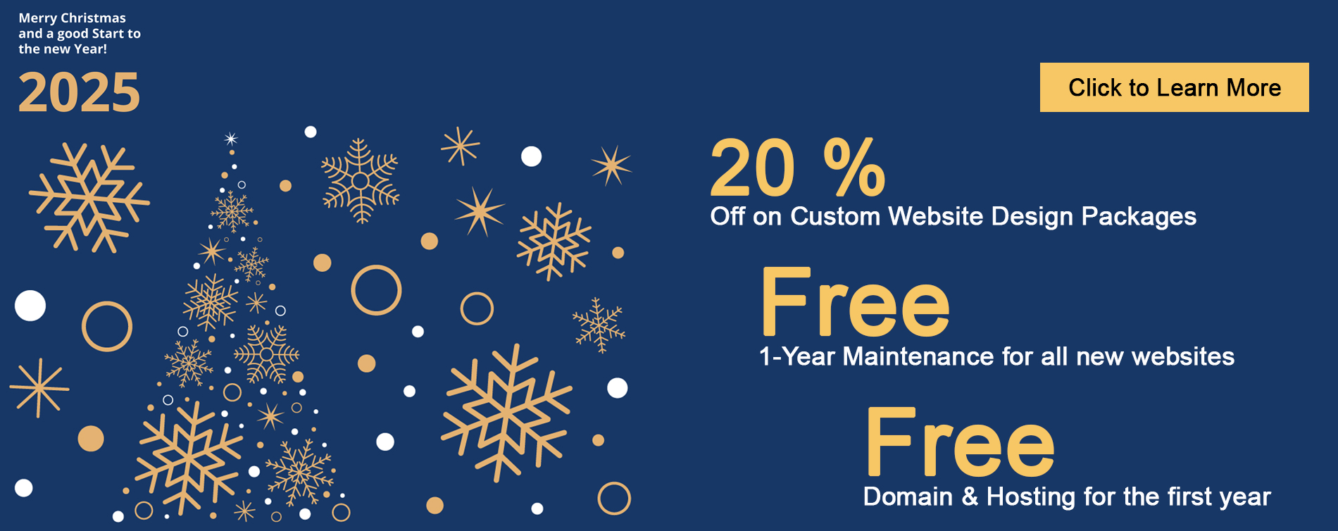 Customize Website Sale for New Year 2025