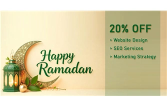 Ramadan Special Offer for Web Design, SEO and Marketing Consulting